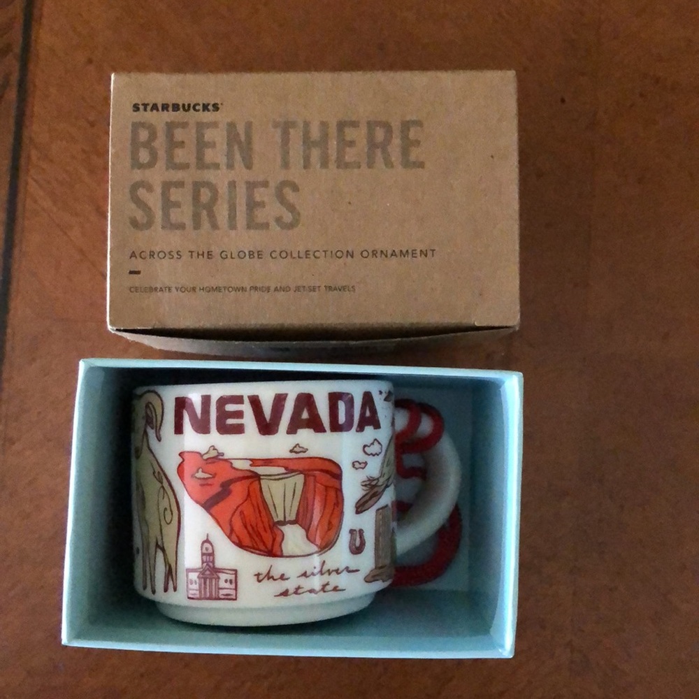 NWT Starbucks Nevada Mug Ornament